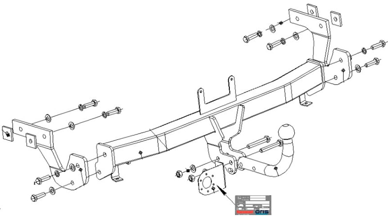 Купить фаркоп hyundai i40 седан 2011-2019- 4262-a oris по цене  Низкие цены. Большой выбор. Доставка по всей России. Интернет-магазин в Москве. Только положительные отзывы!