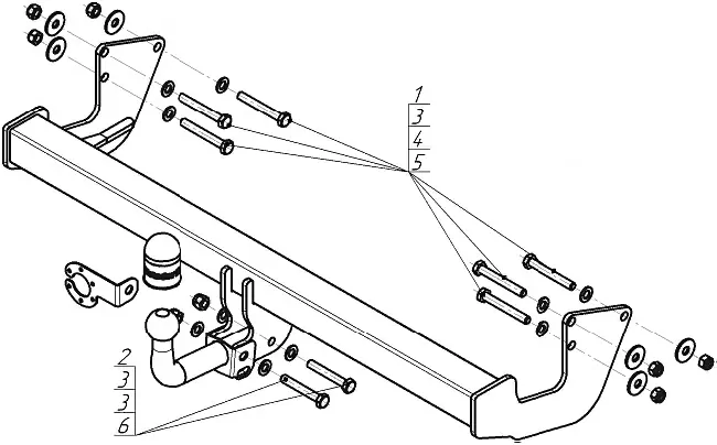 Купить фаркоп mercedes v-class w447 2014-, vito w639 2003-2014, w447 2014-, viano w639 2003-2014 - 91204-a motodor по цене 11 430 р. Низкие цены. Большой выбор. Доставка по всей России. Интернет-магазин в Москве. Только положительные отзывы!