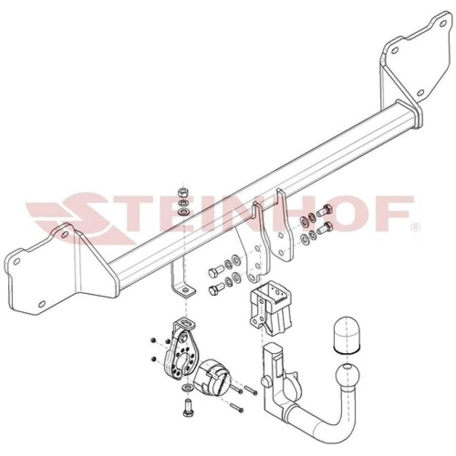 Купить фаркоп mini cooper countryman s/sd r60 2010-2017, paceman 2wd r61 2012-2016 - m-283 steinhof по цене  Низкие цены. Большой выбор. Доставка по всей России. Интернет-магазин в Москве. Только положительные отзывы!