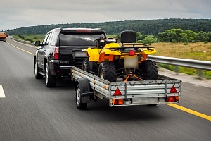 Использование авто с прицепом